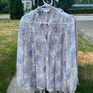 Joie Blouse Size Small 100% Silk